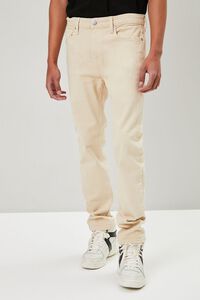 KHAKI Clean Wash Tapered Jeans, image 2