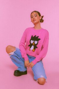 PINK/MULTI Hello Kitty & Friends Badtz-Maru Sweater, image 7
