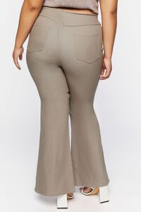 ASH BROWN Plus Size High-Rise Flare Jeans, image 4