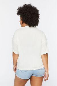 VANILLA Plus Size Boxy Button-Up Shirt, image 3