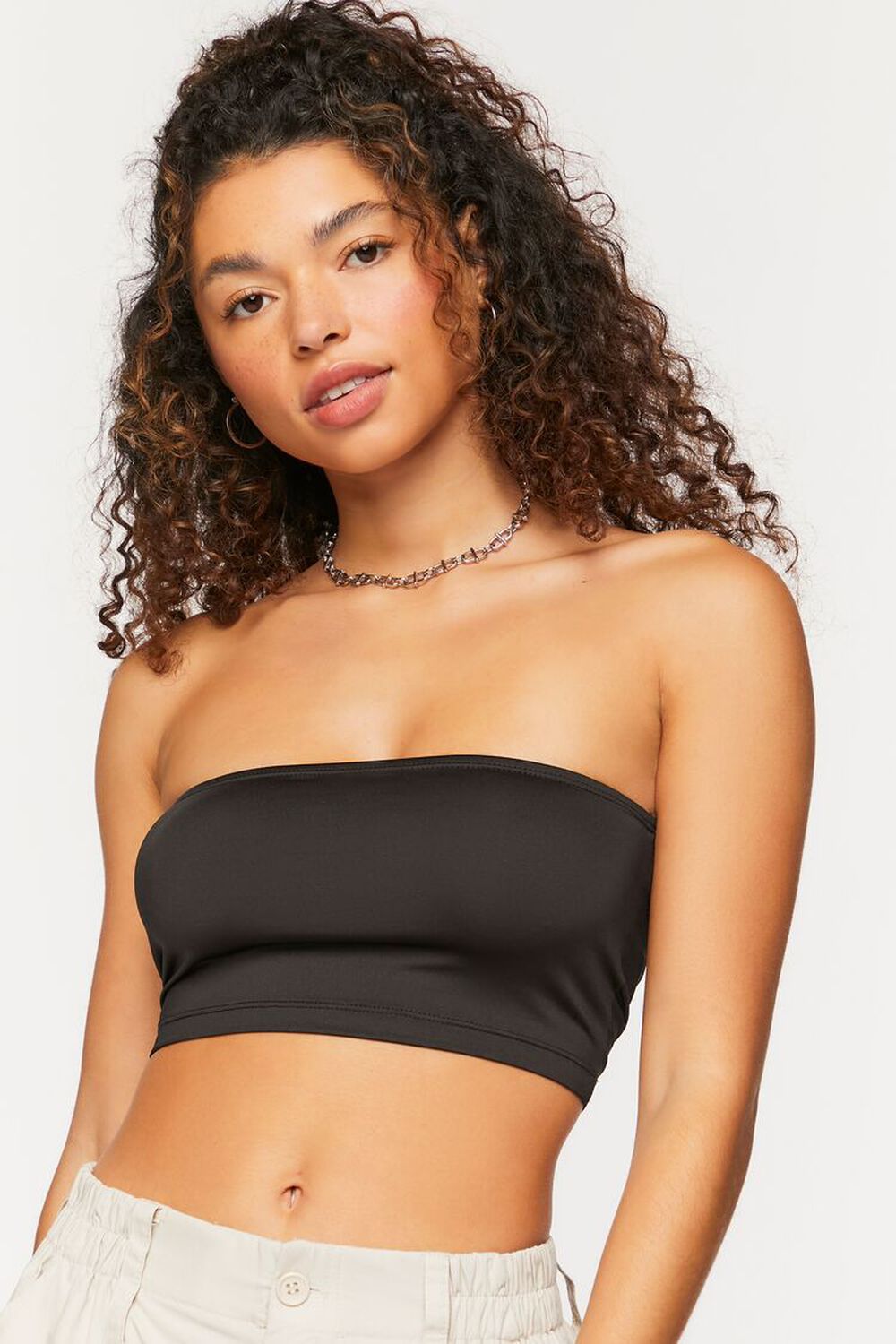 Cropped Tube Top, image 1