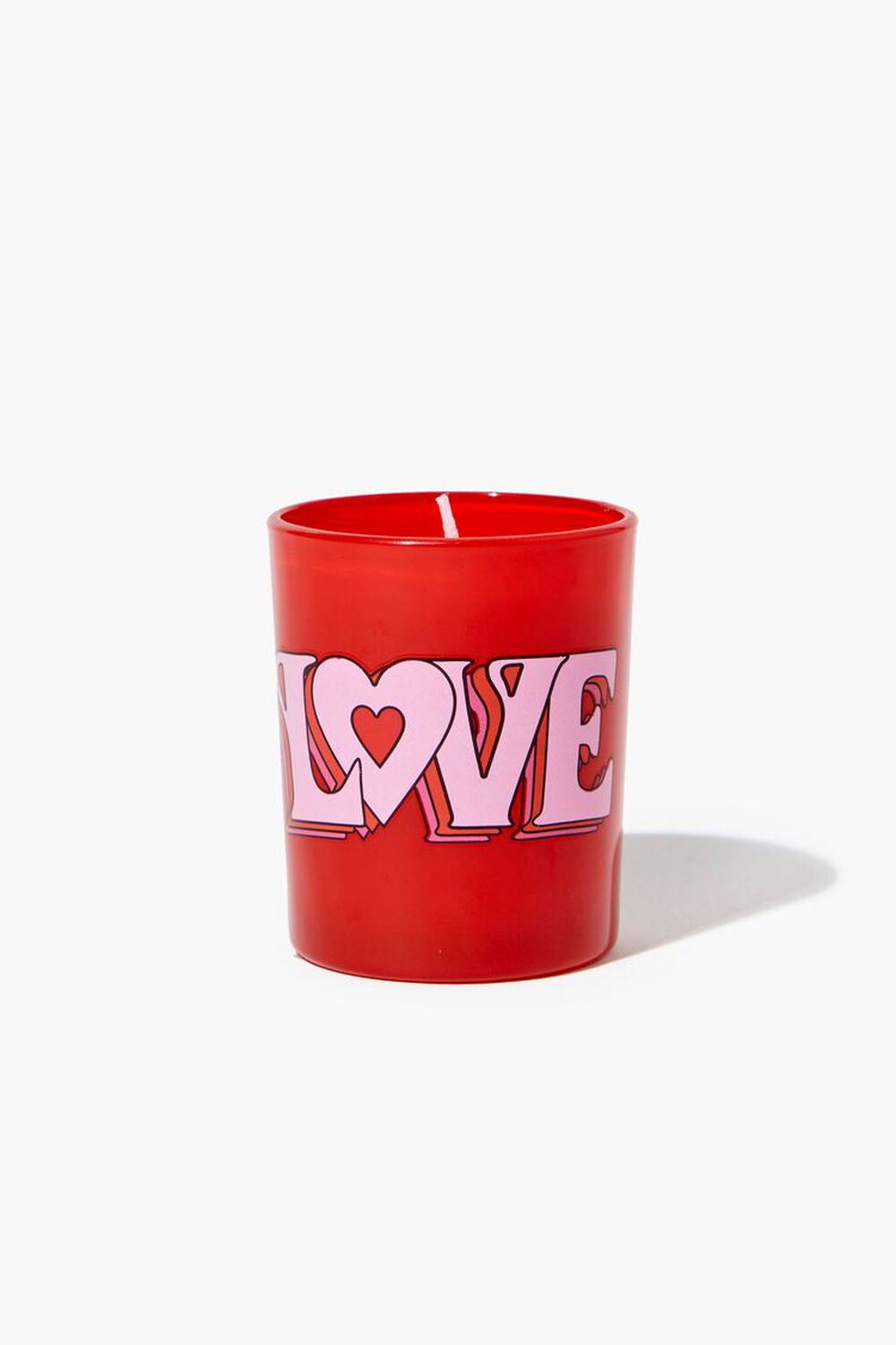RED/PINK Love Vanilla Candle, image 1