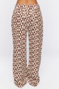 Checkered Floral 90s-Fit Jeans, image 4