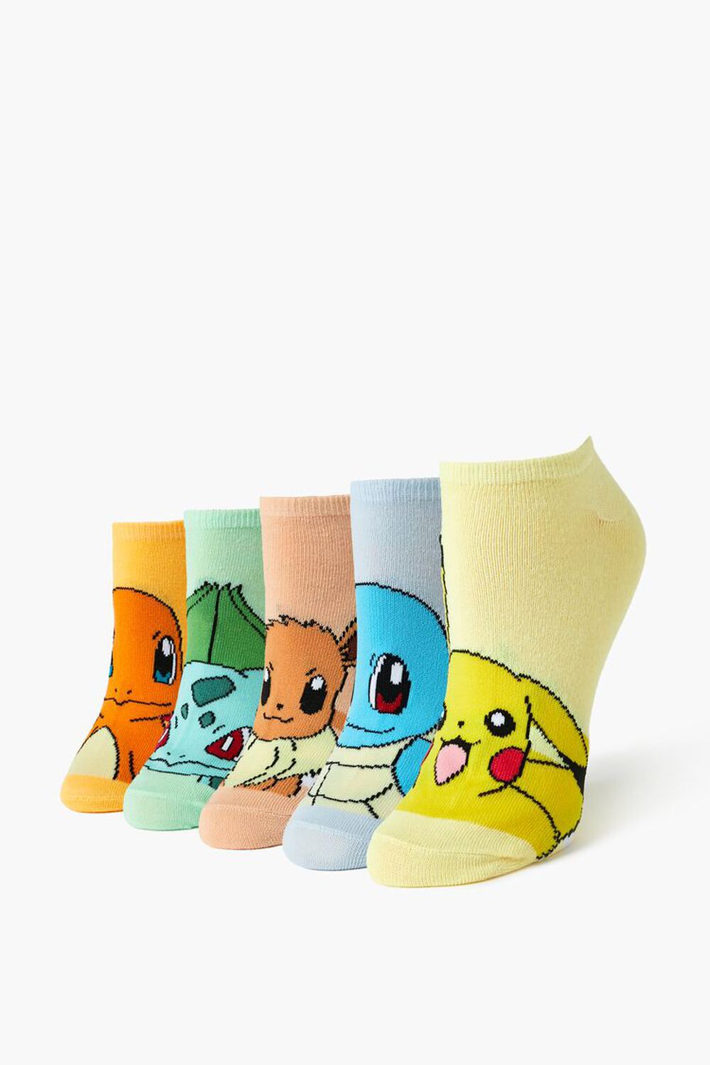 Pokémon Graphic Ankle Socks Set - 5 pack