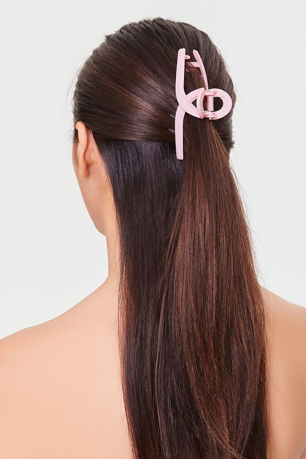 PINK Loop Hair Claw Clip, image 1