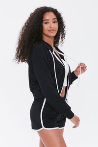 French Terry Zip-Up Hoodie, image 2