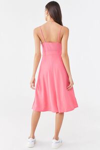 PINK Knotted Cami Midi Dress, image 4