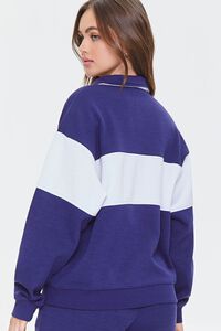 NAVY/WHITE Colorblock New York Graphic Pullover, image 3