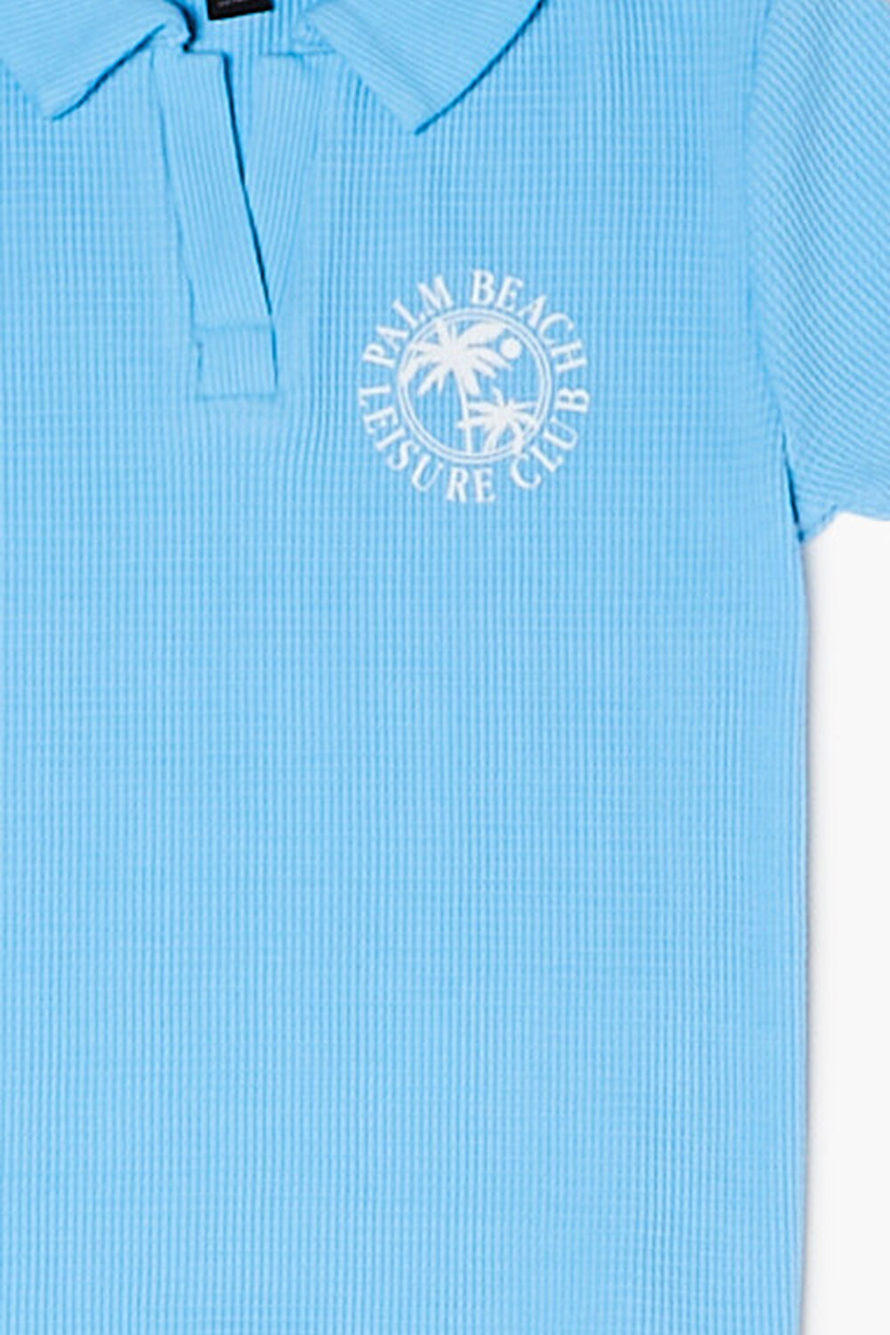 Girls Palm Beach Graphic Polo Shirt (Kids), image 3