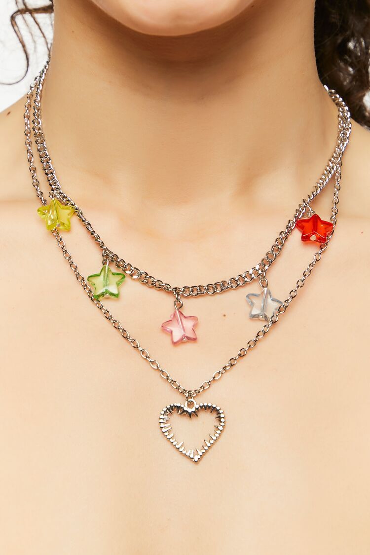 Pink quartz star necklace - Tità Bijoux