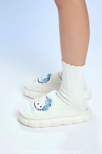 WHITE Hello Kitty Cloud House Slippers, image 3
