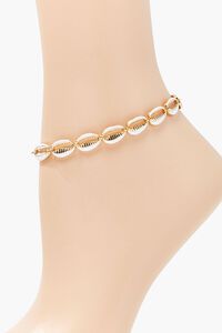 GOLD Cowrie Shell Anklet, image 2