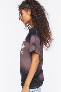 BLACK/MULTI ACDC Graphic Bleach Wash Tee, image 2