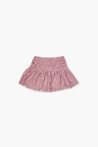MAUVE Girls Lace Drop-Waist Skirt (Kids), image 1