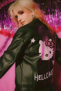 BLACK/MULTI Hello Kitty & Friends Moto Jacket, image 1