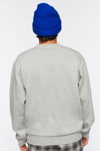 HEATHER GREY/MULTI Naughty Or Nice Graphic Pullover, image 3