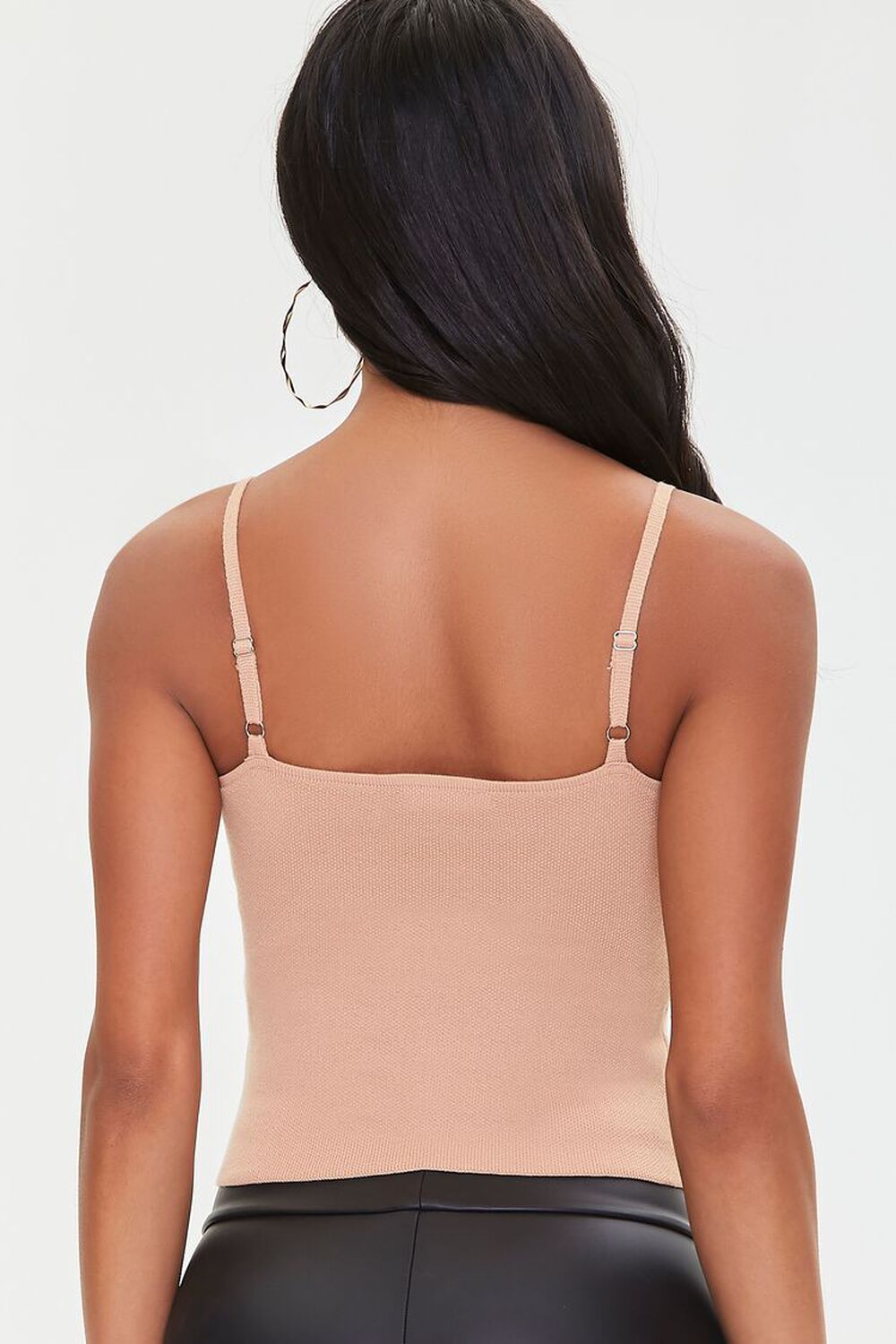 NUDE Sweater-Knit Bustier Cami, image 3