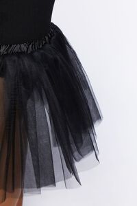 BLACK Tulle Ballerina Skirt, image 3