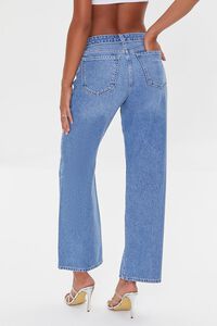 MEDIUM DENIM Straight-Leg 90s-Fit Jeans, image 4