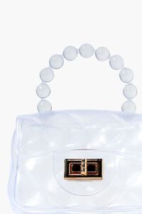 Mini Transparent Quilted Crossbody Bag, image 4