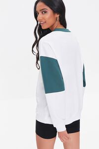 GREEN/MULTI Beverly Hills Colorblock Sweatshirt, image 4