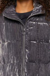 CHARCOAL Quilted Puffer Jacket, image 6