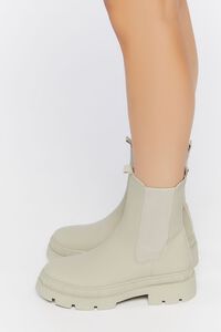 GREY Lug-Sole Chelsea Boots, image 2