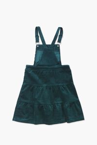 Girls Corduroy Overall Dress (Kids), image 2