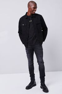 Twill Buttoned Jacket, image 4