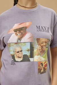 PURPLE/MULTI Maya Angelou Graphic Tee, image 5