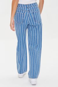 MEDIUM DENIM Striped 90s-Fit Jeans, image 4