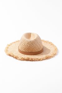 Straw Fedora Hat, image 3