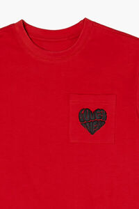 RED/MULTI Kids Lover Friend Graphic Tee (Girls + Boys), image 3