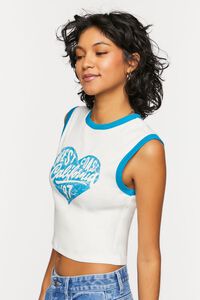 West Coast Ringer Baby Muscle Tee, image 2