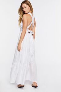 WHITE/MULTI Tiered Maxi Dress, image 5