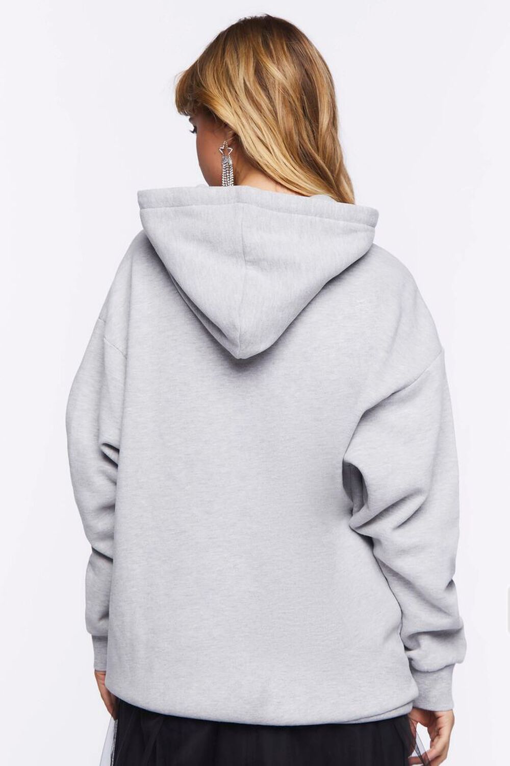 Amour Graphic Faux Pearl Hoodie