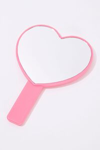HOT PINK Heart-Shaped Mirror, image 1