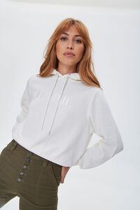 CREAM Femme Embroidered Hoodie, image 1