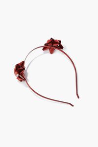 RED Christmas Bow Headband, image 1