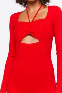 HIGH RISK RED Active Strappy Cutout Romper, image 5
