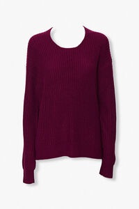 Cable-Knit Cutout Sweater, image 1
