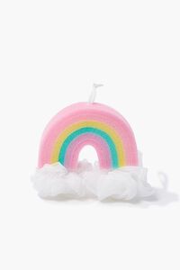 PINK/MULTI Rainbow Bath Sponge, image 1
