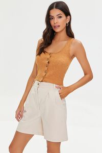 MAPLE Button-Front Tank Top, image 1