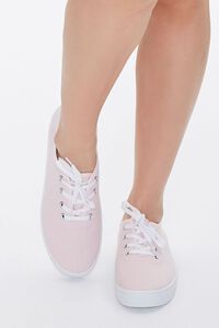 PINK Canvas Low-Top Sneakers, image 4