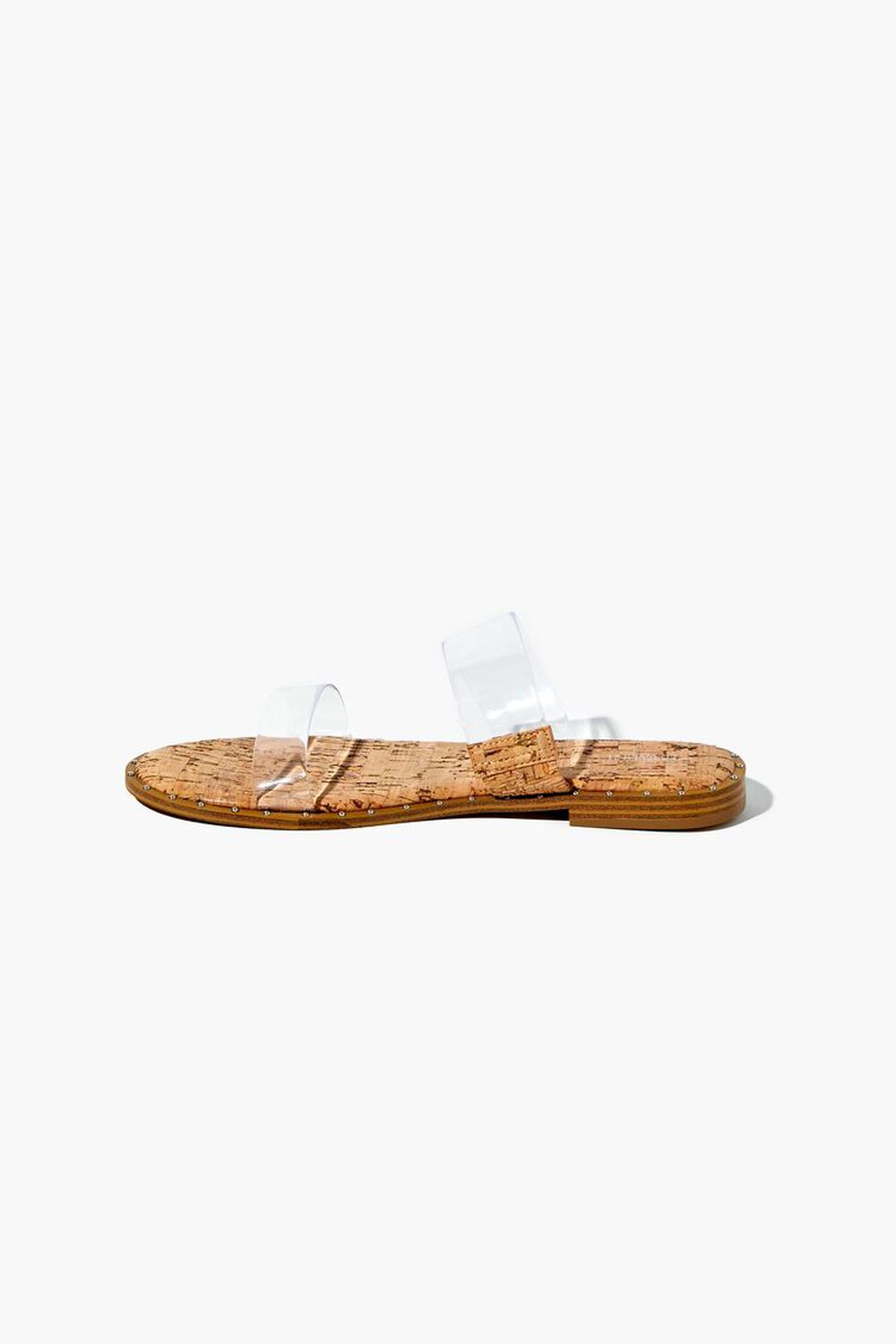 NATURAL Dual-Strap Cork Sandals, image 2