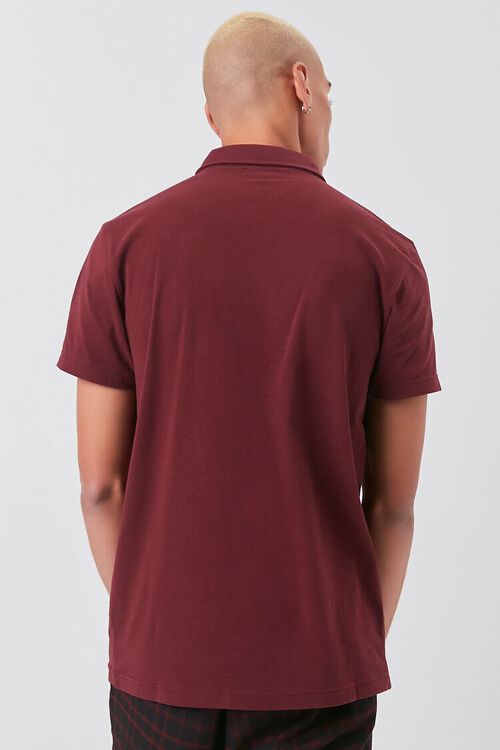 PLUM Muscle Fit Polo Shirt, image 3