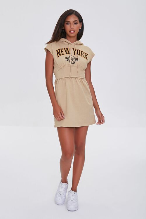 TAUPE New York Hoodie Dress, image 4