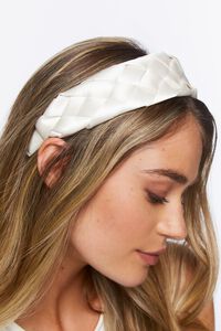 CREAM Basketwoven Headband, image 2