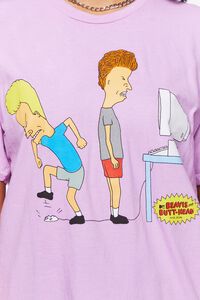 PINK/MULTI Beavis and Butt-Head Graphic Tee, image 5