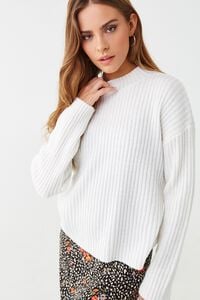 Wide Ribbed Sweater, image 1